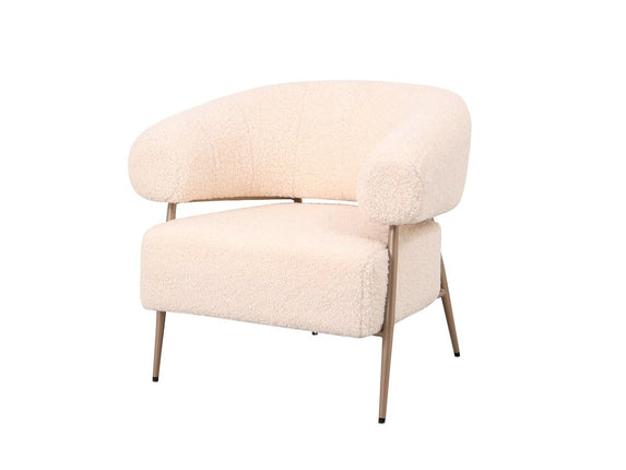 Fauteuil Zola in plush