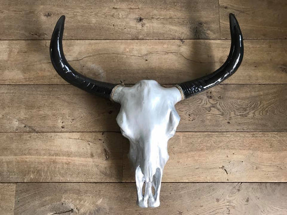 Skull zwart zilver