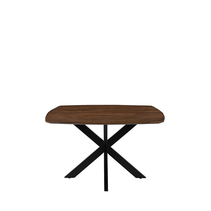 Eetkamertafel Blake - Nature - Mangohout - 130x130 cm