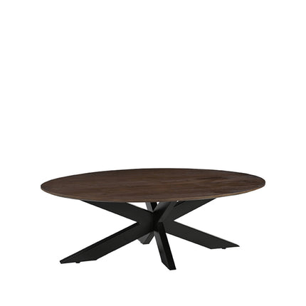 Salontafel James - Espresso - Mangohout - 130 cm