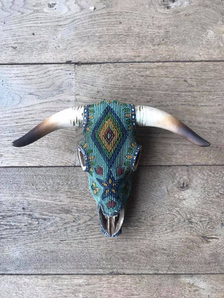 skull mosaic