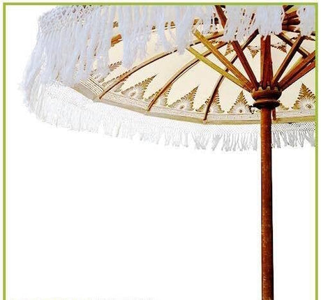 Parasol groot white