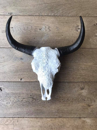 Skull 40 cm wit