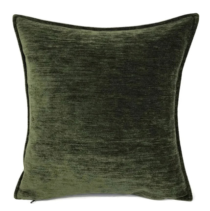 Velvet kussenlegergroen 45 x 45 cm