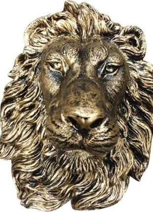 Leeuwenkop brons