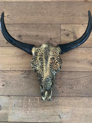 Skull bedrukt groot 64 cm