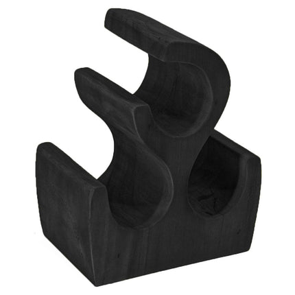 Houten wijnrek