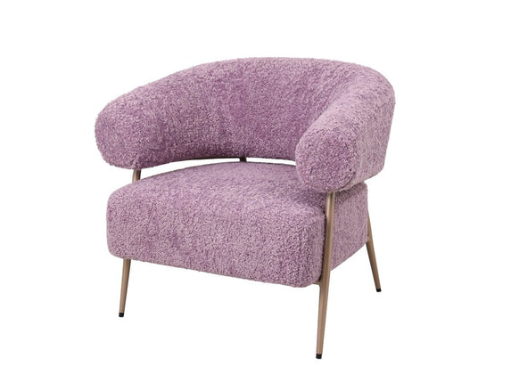 Fauteuil Zola in plush