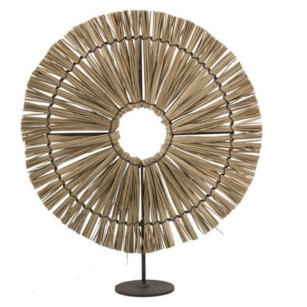 Raffia op standaard Large