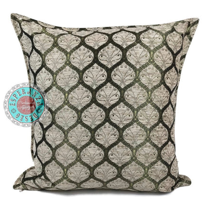 Honingraat creme kussenhoes± 70x70cm