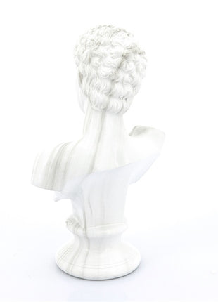 Adam - white marble buste