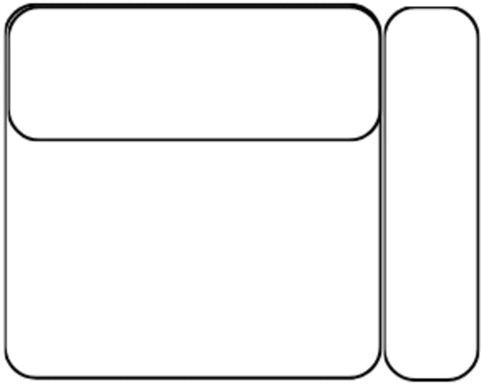 Bank Bellano - Naturel - Boucle - 1,5-Zits Arm Rechts VS