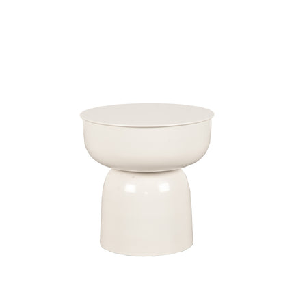 Bijzettafel Pax - Crème - Metaal