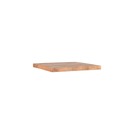 Eetkamertafel Tafelblad Straight Edge - Rough - Mangohout - 70 cm Straight