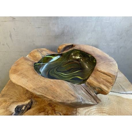 Bowl teak hout