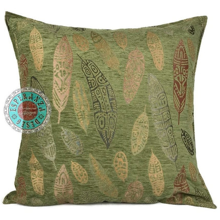 Boho feathers kussenhoes ± 70 x 70 cm