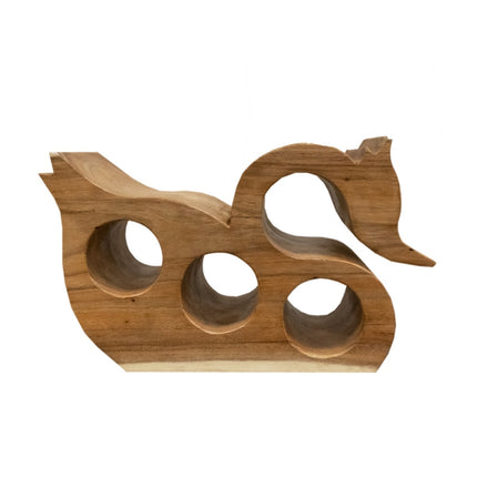 Suarhouten wijnrek Swan