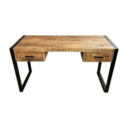 Bureau hout metaal 150 cm