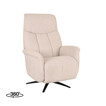 Fauteuil Oslo - Naturel - Boucle - Elektrische