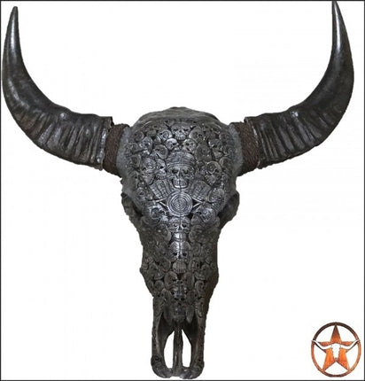 Skull echt antraciet