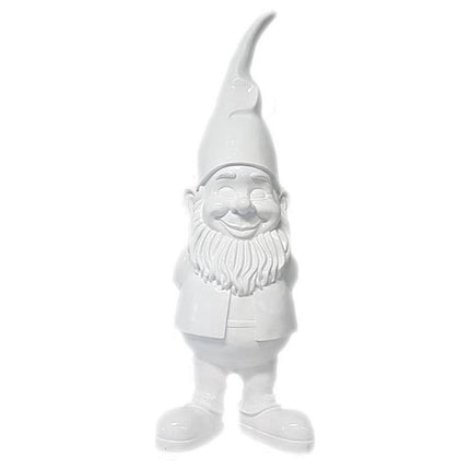 Tuinkabouter 1 Meter - Kabouter Tuin - Cadeau - Wit - 100 cm