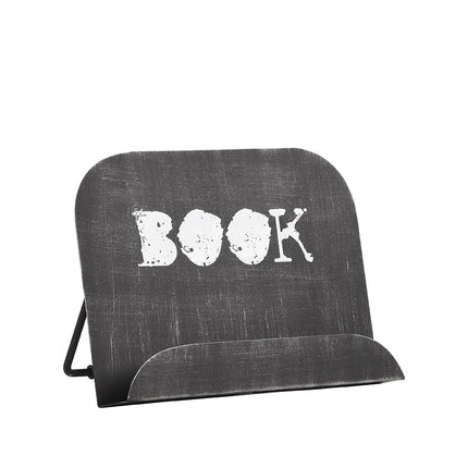 Kookboekstandaard - Zwart - Metaal