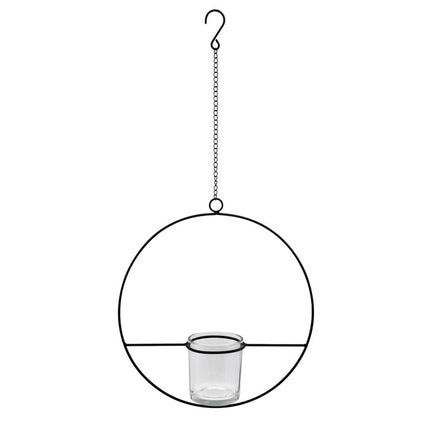 hangende ring met waxine 28 cm