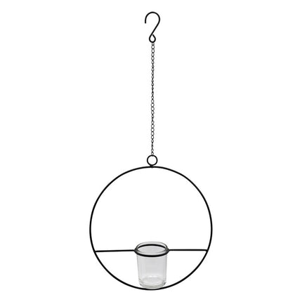 hangende ring met waxine 24 cm