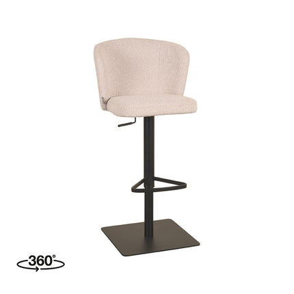 LABEL51 Barkruk Wave - Naturel - Boucle