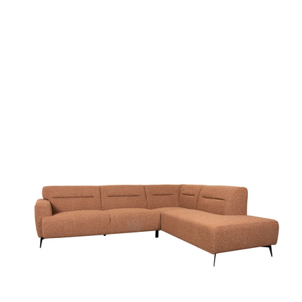 LABEL51 Hoekbank Bolzano - Coral - Royal Boucle - Rechts Voorstaand