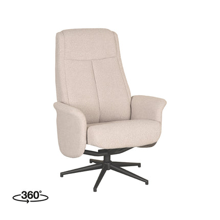 Fauteuil Bergen - Naturel - Boucle