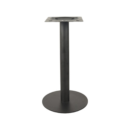 Eetkamertafel Tafelpoot Enkel Rond - Zwart - Metaal - Rond - 72 cm
