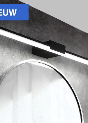 Spiegel Verlichting Led - Spiegellamp - Badkamer - Badkamer Verlichting - Zwart - 55 cm