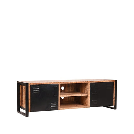 Tv-meubel Brussels - Rough - Mangohout - 160 cm