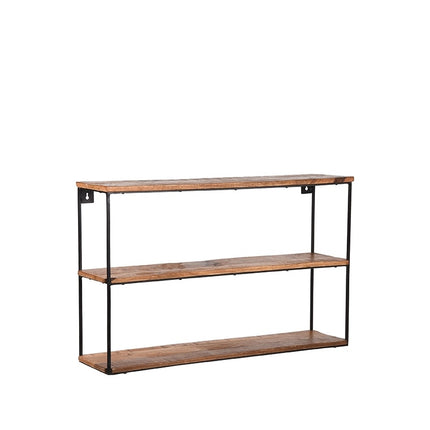 Wanddecoratie Vintage Wandplank - Rough - Mangohout - L