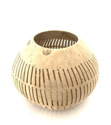 Waxinehouder kokosnoot