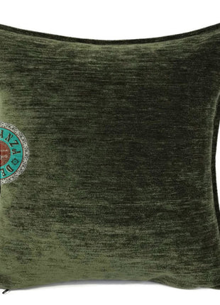 Army green kussenhoes 45 x 45