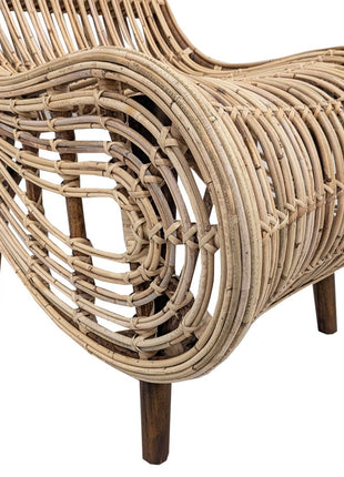 Rotan strandstoel