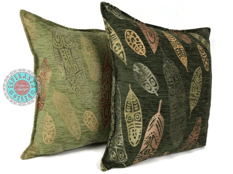 Boho feathers kussenhoes ± 70 x 70 cm