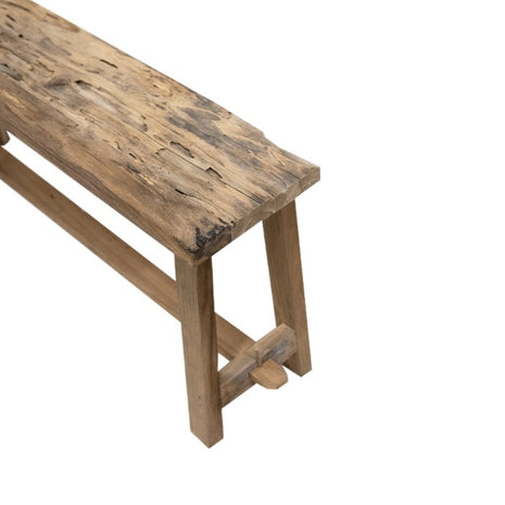 Houten bankje rustiek  | 60cm