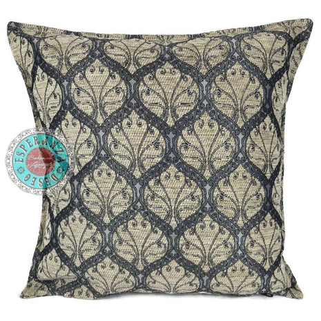 Honingraat creme kussenhoes/cushion cover ± 45x45cm