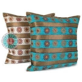 Boho feathers kussenhoes ± 70 x 70 cm
