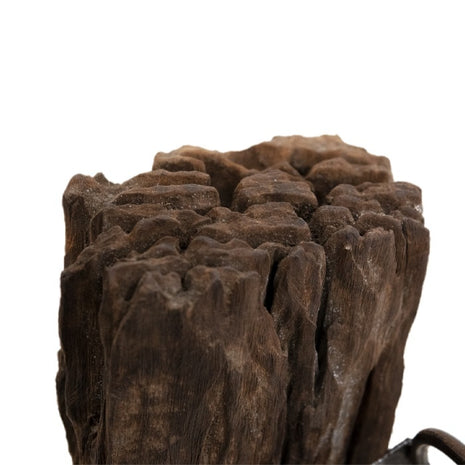 Teakhouten wijnrek voor 6 flessen