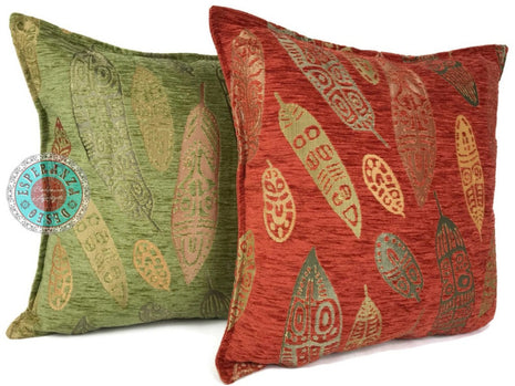 Boho feathers kussenhoes ± 70 x 70 cm