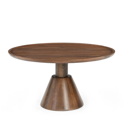 Salontafel Jade Kegelvoet Bruin