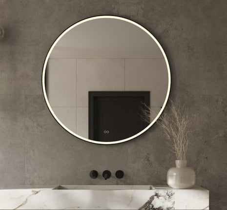 Badkamerspiegel - Spiegel - Spiegel met Verlichting - Spiegel Rond - Led Verlichting - Anti Condens - 60 cm