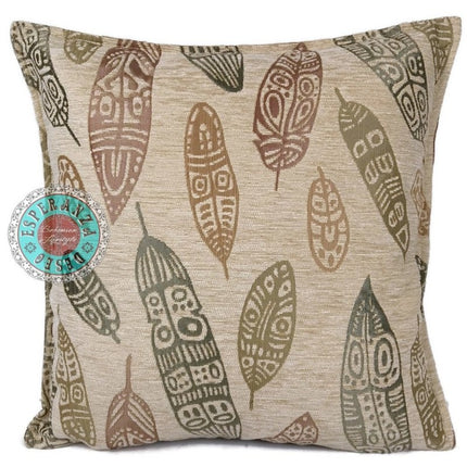 Boho feathers kussenhoes ± 45x45cm