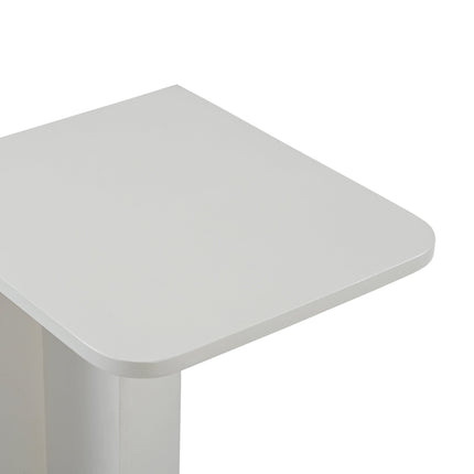 Banktafel Jade Recht Off White