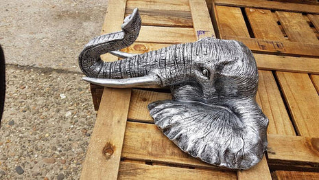 Olifant oud zilver 40 cm
