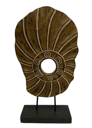 Ornament Jati bruin